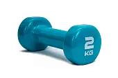 Гантель LiveUp LP8076 винил 2 кг Гантель LiveUp LP8076 винил 2 кг от магазина Супер Спорт